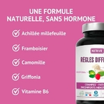Engagements Nutrivie  complément naturel sans hormones, sans conservateur, vegan et fabriqué en France.