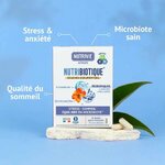 Les bienfaits de Nutribiotique Stress & Sommeil  réduction du stress, amélioration du sommeil, microbiote équilibré et humeur apaisée