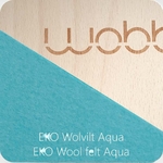 Wobbel Transparent Aqua