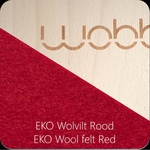 Wobbel Transparent Red