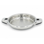 grill inox 18-10 induction , red