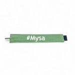 Sangle de jonction XXL Mysa en coton vert, vue de dessus
