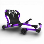 Ezyroller Classic X purple – kart sans pédales pour enfants avec siège ergonomique et cadre robuste. vue de biais