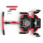 EzyRoller drifter x ROUGE avec ses extensions incluses pour ajuster la taille selon lâge de lenfant