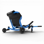 arrière du siège confortable en toile du EzyRoller drifter x bleu