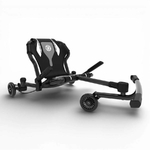 Kart EzyRoller drifter x noir sans pédale pour enfant - Vue de biais
