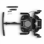 EzyRoller drifter x noir avec ses extensions incluses pour ajuster la taille selon lâge de lenfant