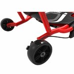 Ezyroller Pro X Rouge avec châssis renforcé et barre avant démontable