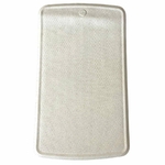 tapis de bain hevea naturel 55x32_sable