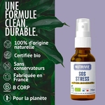 Spray anti-stress bio Nutrivie SOS Stress – relaxation immédiate et apaisement de la nervosité