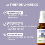 Spray sublingual anti-stress Nutrivie SOS Stress bio – flacon 20 ml et étui