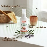 Spray répulsif anti-moustique naturel Nutrivie 100 ml sans DEET