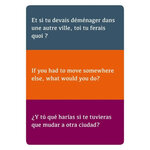 Carte situation du jeu Et toi tu ferais quoi des éditions Pourpenser