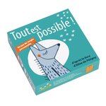 Boîte du jeu de cartes Tout est Possible pour enfants