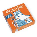 Boîte du jeu Mémo Philo, memory philosophique pour enfants