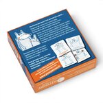 Dos de la boîte du jeu Mémo Philo des éditions Pourpenser