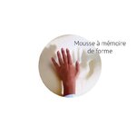 Mousse à mémoire de forme de l’oreiller Sissel Soft Plus épousant la main