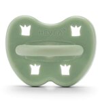 Tétine Hevea Planet physiologique 3-36 mois Moss Green vue du bouclier