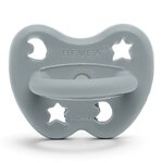 Tétine Hevea Planet physiologique 3-36 mois Gorgeous Grey vue du bouclier