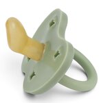 Tétine Hevea Planet physiologique 3-36 mois Moss Green vue de profil