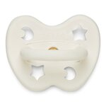Tétine HEVEA Symétrique Milky White en caoutchouc naturel vue de profil