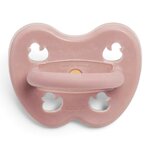 Tétine HEVEA Baby Blush Round 3-36 mois en caoutchouc naturel
