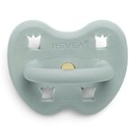 Tétine HEVEA Gorgeous Grey Round 3-36 mois en caoutchouc naturel