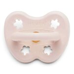 Sucette ronde HEVEA 0-3 mois Powder Pink