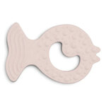 Anneau de dentition Poisson rose