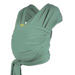 Boba Wrap Sage Green écharpe de portage extensible verte (2)