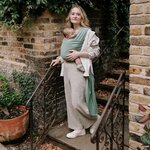 Boba Wrap Sage Green taille unique pour portage physiologique