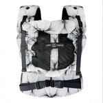 Porte-bébé PhysioCarrier 2 Black Orchid Love Radius avec fenêtre d’aération
