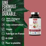Formule clean GLP-1 Boost Nutrivie  vegan, sans conservateur, fabriqué en France, marque B Corp