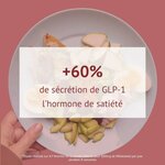GLP-1 Boost Nutrivie  +60% de sécrétion de GLP-1 après 2 mois de cure selon étude fabricant