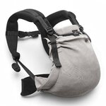 Porte-bébé préformé My Néo Néobulle coloris Gris, vue produit