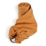 My Sling Néobulle Cannelle en coton bio avec anneaux en aluminium