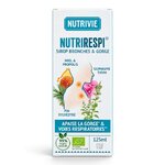 Sirop Gorge & Bronches Bio NUTRIRESPI – Miel & Propolis – 125 ml