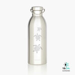 Gourde isotherme inox Happy Gaspajoe motif tortues gravé au lase