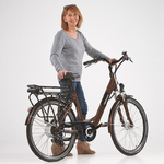 vélo électrique Néomouv carlina-chocolat-femme