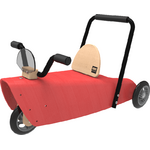 porteur moto chou du volant rouge