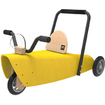 porteur moto chou du volant  jaune