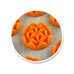 fleur de vie shantimat orange