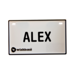 plaque nom wishbone Alex