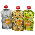 Pack 3 gourdes Squiz australia