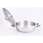 sauteuse basse température inox 18 10 - arche de neo