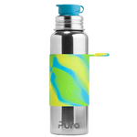 Gourde Pura sport acier inoxydable 850ml - Bi couleur bleu - B28BMXS_1