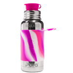 gourde pura Isotherme  475ml - pink swril