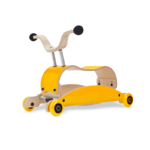 Wishbone Mini Flip Deluxe - jaune - base marche