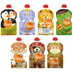 SQUIZ00012 - pack 7 gourdes CARNAVAL