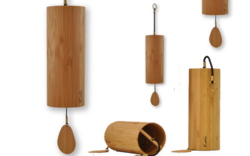 Carillon éolien Koshi Aria En Bambou – Son Relaxant à 432 Hz – Idéal Cadeau Avec Boîte